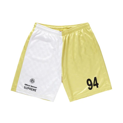 Supreme Split Soccer Short White