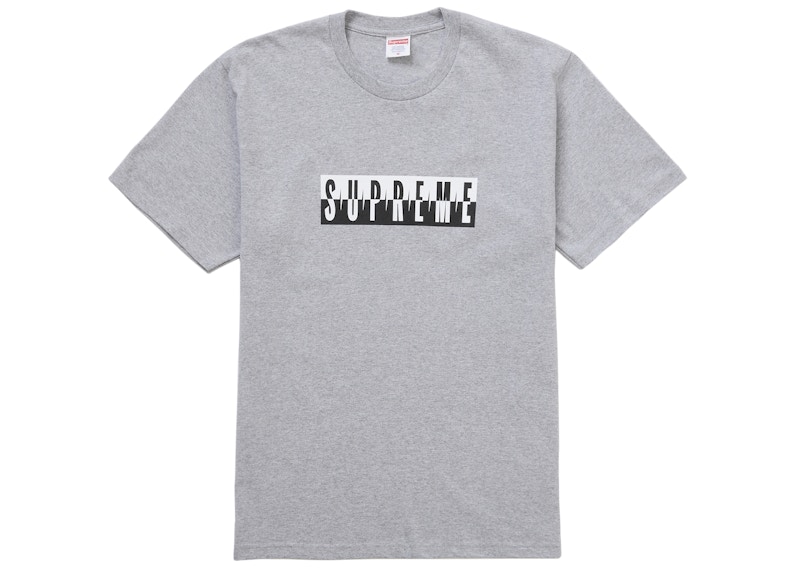 Supreme Split Tee (FW25) Heather Grey