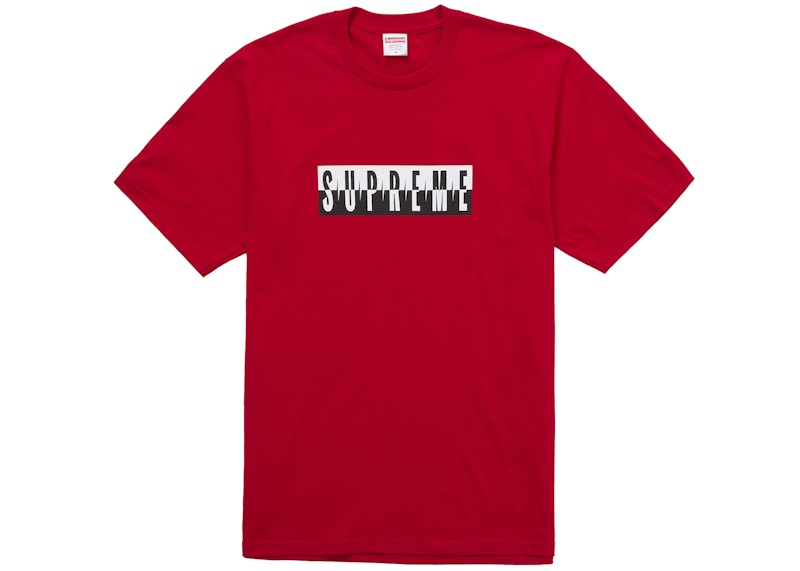 Supreme Split Tee (FW25) Red
