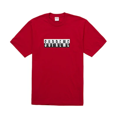 Supreme Split Tee (FW25) Red