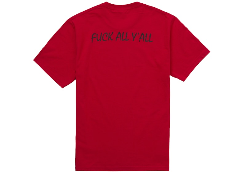 Supreme Split Tee (FW25) Red 圖 2