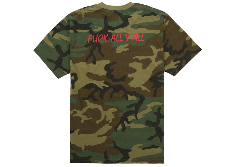 Supreme Split Tee (FW25) Woodland Camo 圖 2