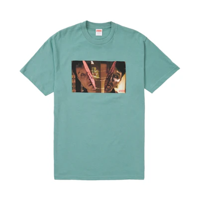 Supreme Split Tee Dusty Teal