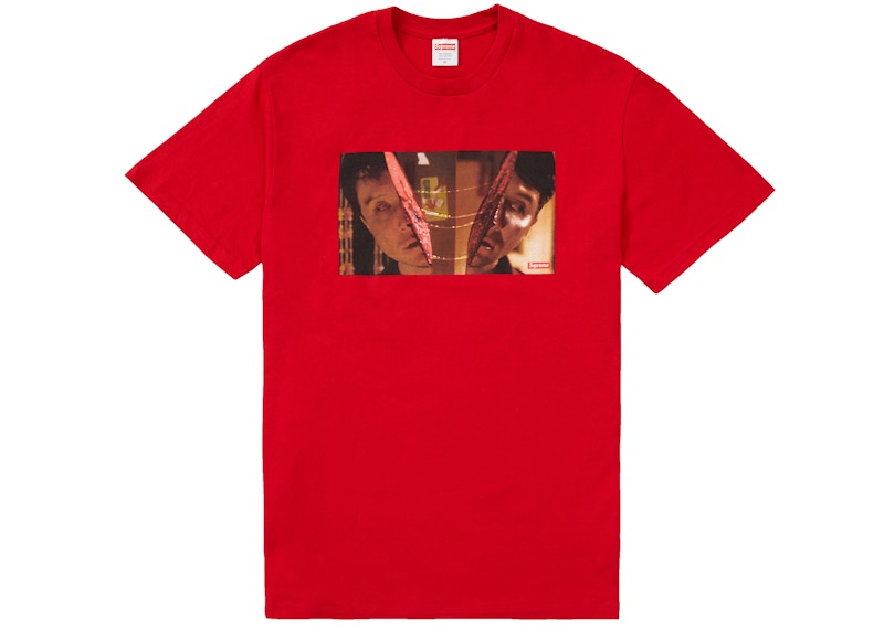 Buy 슈프림 스플릿 티 (레드) 
