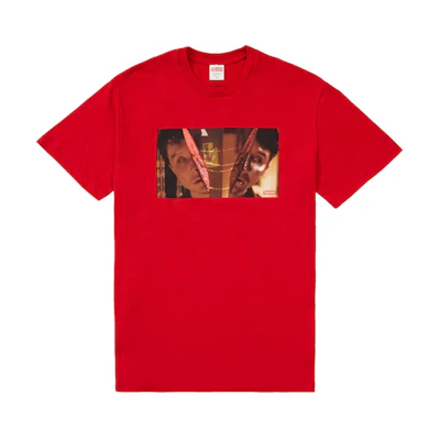 Supreme Split Tee Red