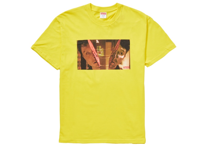 Buy Supreme Camiseta Dividida Amarilla