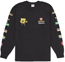 Suprema SpongeBob/Castelli Racing Camiseta Manga Larga Negra Order Suprema SpongeBob/Castelli Racing Camiseta Manga Larga Negra