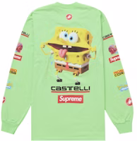 Supreme SpongeBob/Castelli Racing L/S Tee Green Supreme SpongeBob/Castelli Racing L/S Tee Green