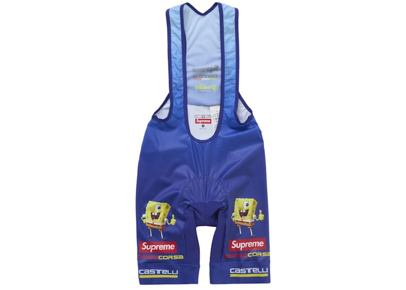 Supreme SpongeBob SquarePants Castelli Cycling Bib Blue