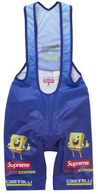 Supreme SpongeBob SquarePants Castelli Cycling Bib Blue Buy Supreme SpongeBob SquarePants Castelli Cycling Bib Blue