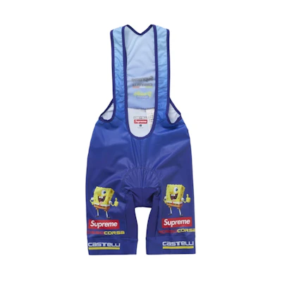 Supreme SpongeBob SquarePants Castelli Cycling Bib Blue