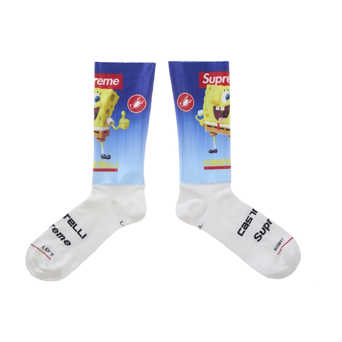 Buy Supreme SpongeBob SquarePants Castelli Cycling Sock (1 Pack Buy Supreme SpongeBob SquarePants Castelli Cycling Sock (1 Pack