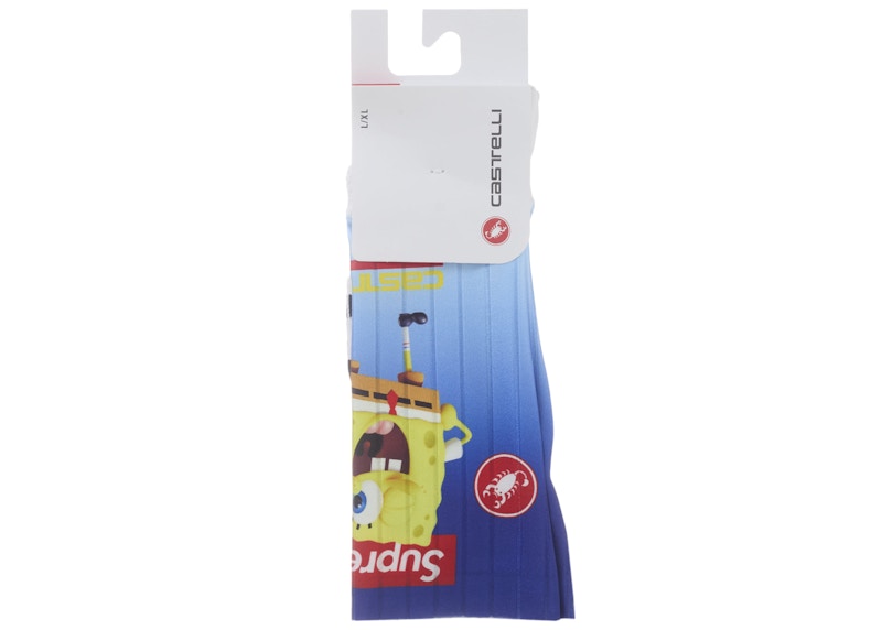 Lookbook Supreme 海綿寶寶 Castelli 單車襪 (1 包) 白色