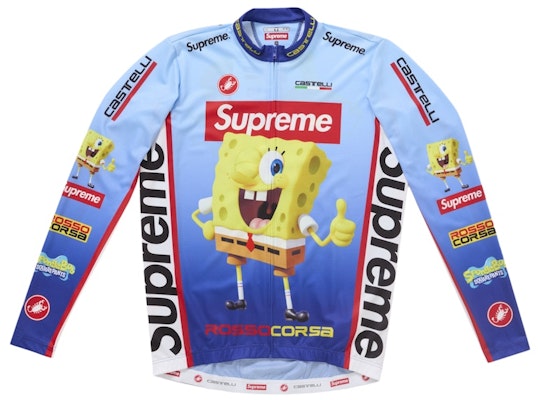 Jersey Ciclismo Supreme Bob Esponja Castelli L/S Azul Buy Jersey Ciclismo Supreme Bob Esponja Castelli L/S Azul