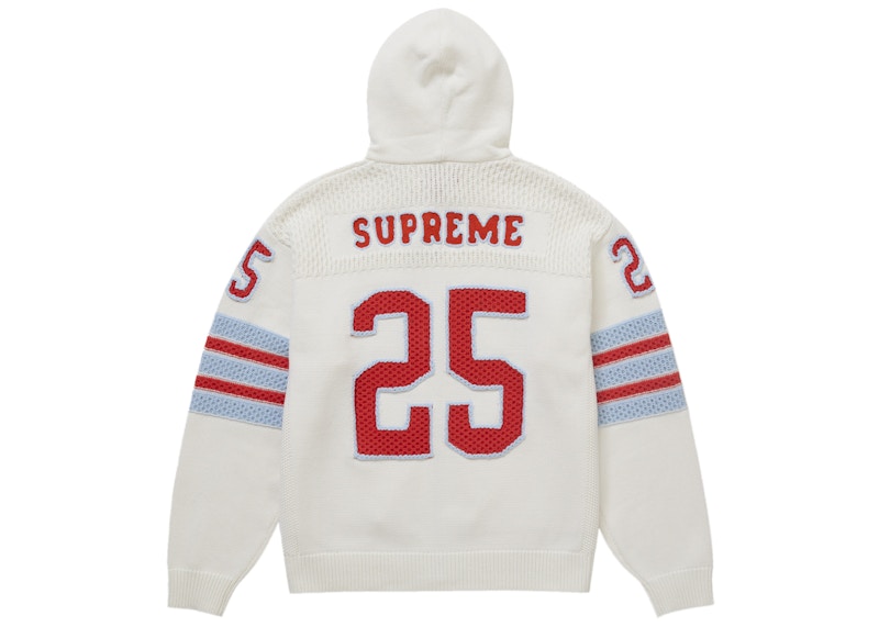 Supreme Sport Zip Up Hooded Sweater (FW25) White 圖 2