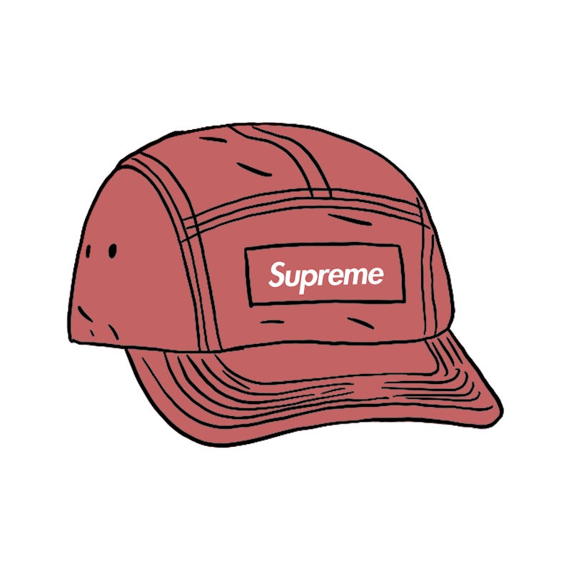 Buy Supreme Glitter Terry Camp Cap Red - Novelship