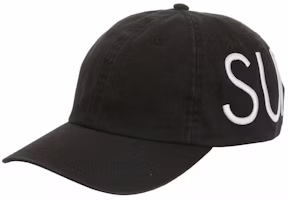 Supreme Spread 6-Panel 'Black' Supreme Spread 6-Panel 'Black'