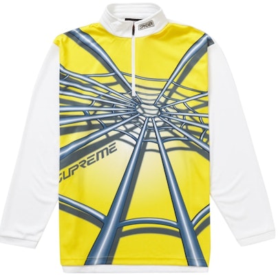 シュプリーム スパイダーウェブ ハーフジップ (黄)
Buy シュプリーム スパイダーウェブ ハーフジップ (黄)
