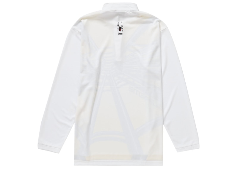 Lookbook Supreme 斯派德网状半拉链套头衫 黄色