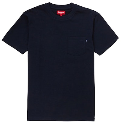 Supreme Camiseta Bolsillo SS19 Azul Marino Buy Supreme Camiseta Bolsillo SS19 Azul Marino