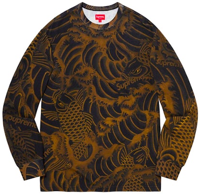 Supreme SS20 Semana 14 Sudadera Unisex con Gráfico de Olas y Koi Japonés. SUP-SS20-665 Buy Supreme SS20 Semana 14 Sudadera Unisex con Gráfico de Olas y Koi Japonés. SUP-SS20-665
