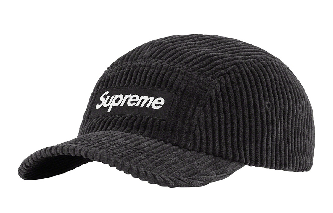 Supreme SS22 Week 1 Corduroy Camp Cap Baseball Hat SUP-SS22-050