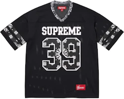 Supreme SS25 Week 14 Bandana Football Jersey Mesh Streetwear Unisex SUP-SS25-053 Supreme SS25 Week 14 Bandana Football Jersey Mesh Streetwear Unisex SUP-SS25-053