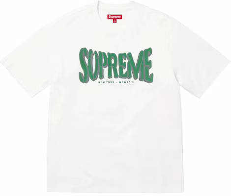 Supreme SS25 Week 7 Flocked Washed Kaos S/S Unisex Streetwear Casual SUP-SS25-087 Buy Supreme SS25 Week 7 Flocked Washed Kaos S/S Unisex Streetwear Casual SUP-SS25-087