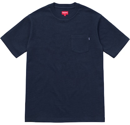 Supreme Camiseta Bolsillo SS (FW18) Azul Marino Buy Supreme Camiseta Bolsillo SS (FW18) Azul Marino