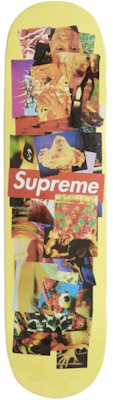Supreme Stack Skateboard Deck Yellow Buy Supreme Stack Skateboard Deck Yellow