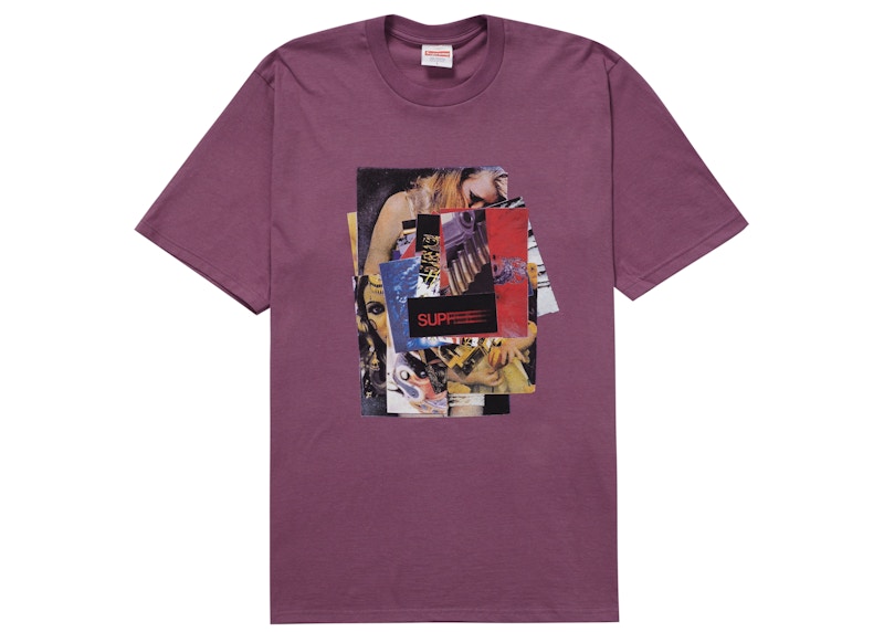 Supreme Stack Tee Plum