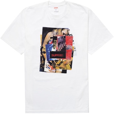 Supreme Stack Tee White Buy Supreme Stack Tee White