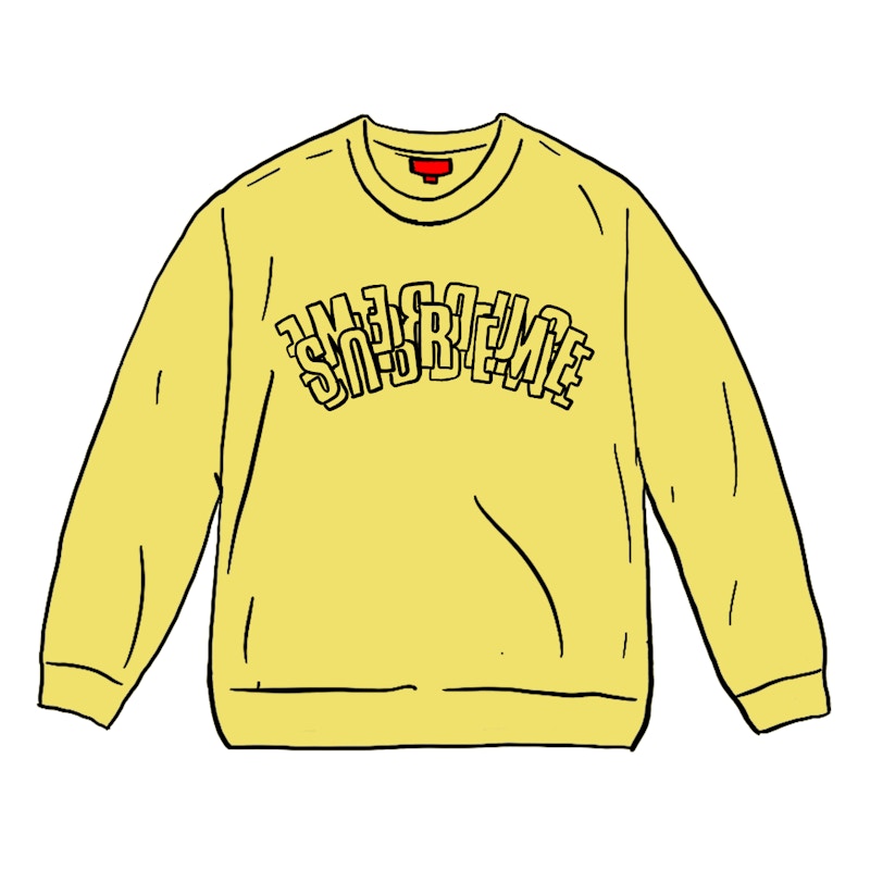 Buy Supreme Established Crewneck Clay - Novelship