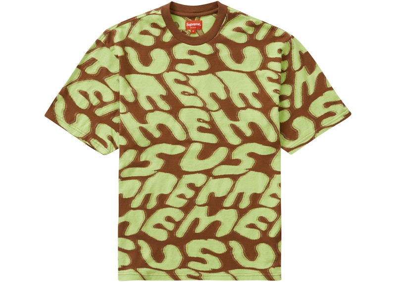 Supreme Stacked Intarsia S/S Top Brown