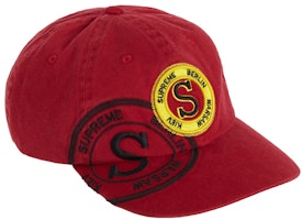 Supreme Stamp 6-Panel Red Supreme Stamp 6-Panel Red