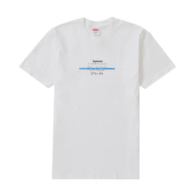Supreme Standard Tee White