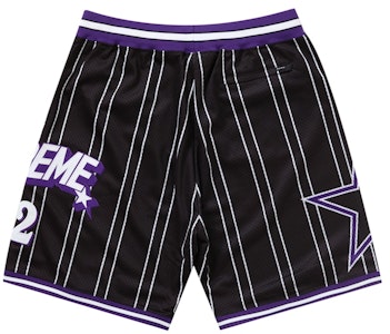 슈프림 스타 농구 쇼츠 블랙 Lookbook 슈프림 스타 농구 쇼츠 블랙