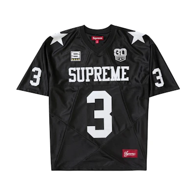 Supreme Star Football Jersey Black