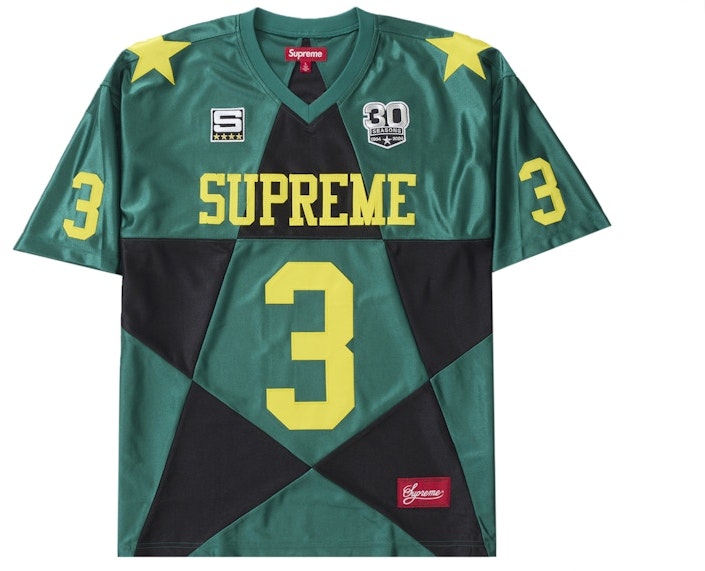supreme-star-football-jersey-dark-green