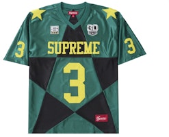 Supreme Star Football Jersey Dark Green Supreme Star Football Jersey Dark Green