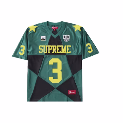 Supreme Star Football Jersey Dark Green