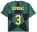 Order 슈프림 스타 풋볼 저지 다크 그린