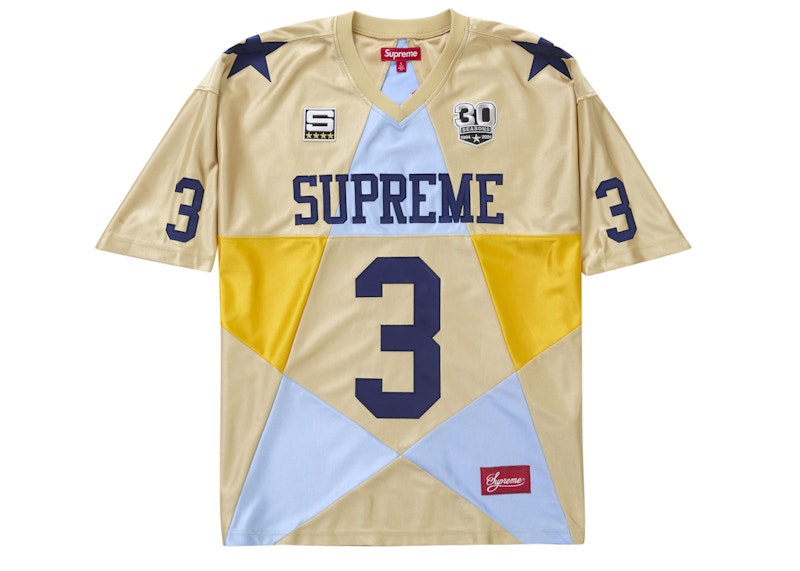 Buy Supreme Star Jersey Sepak Bola Emas