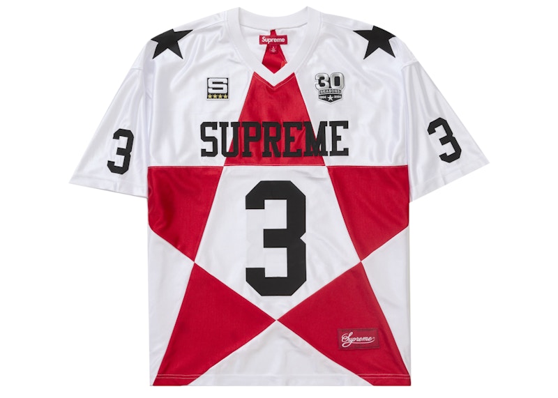 Supreme Star Football Jersey White