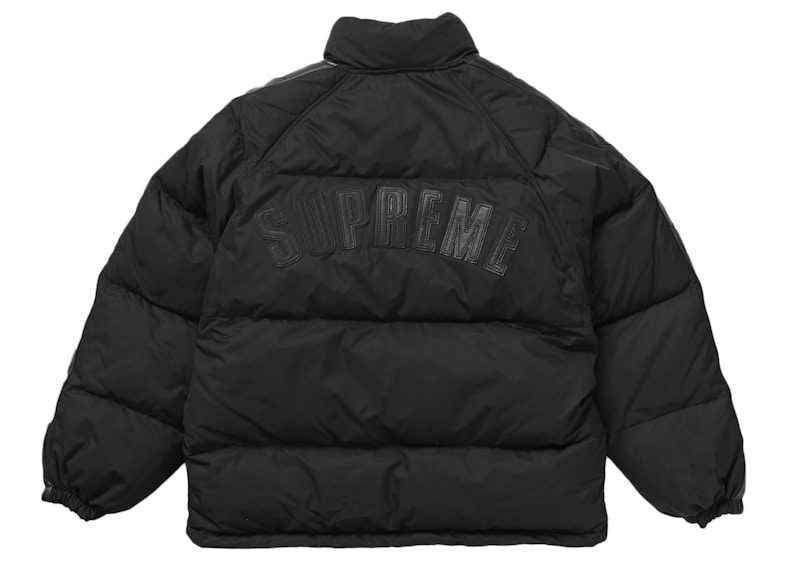 Lookbook 슈프림 스타 슬리브 다운 푸퍼 재킷 블랙 
