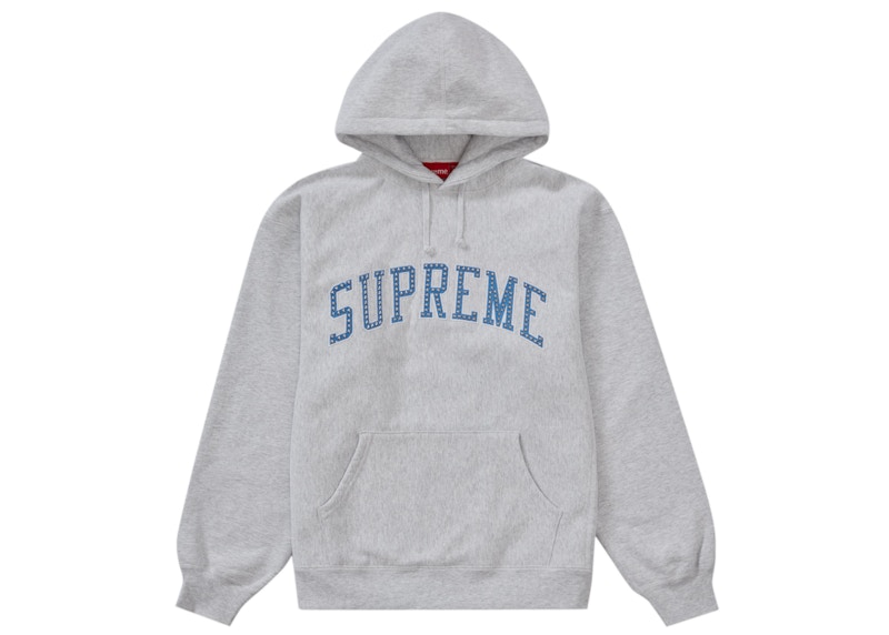 Supreme Stars Arc Hooded Sweatshirt 'Ash Grey'