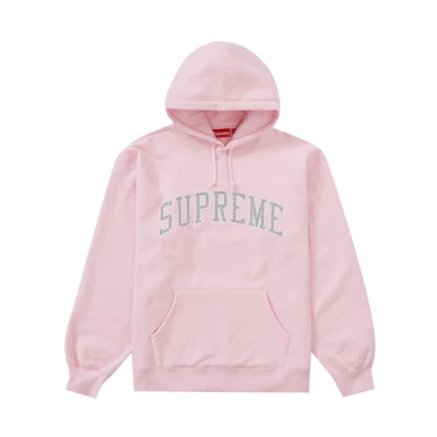 Supreme Stars Arc Hooded Sweatshirt 'Light Pink'