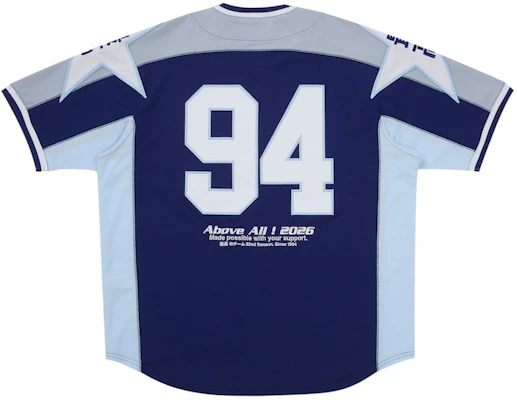 Supreme Stars Baseball Jersey Biru Tua Navy Order Supreme Stars Baseball Jersey Biru Tua Navy