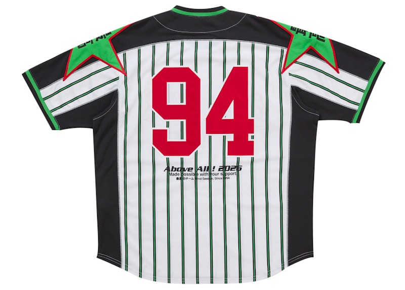Order Supreme Stars Jersi Besbol Berjalur