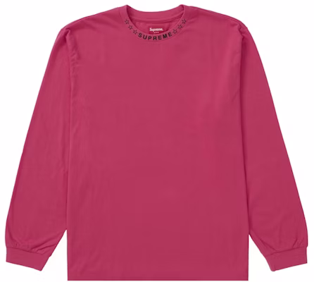 至尊星星領長袖上衣 洋紅色 (2021秋冬款) Buy 至尊星星領長袖上衣 洋紅色 (2021秋冬款)